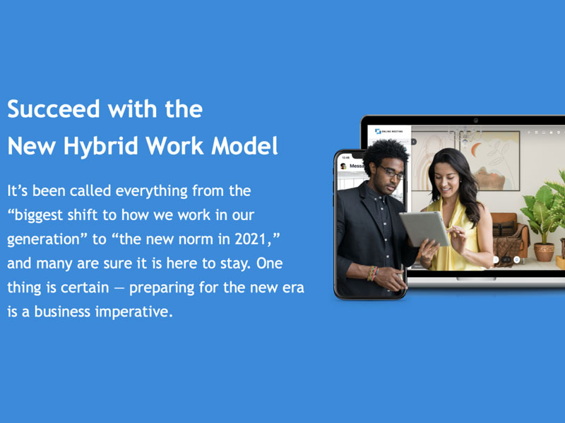 Succeed with the new hybrid work model