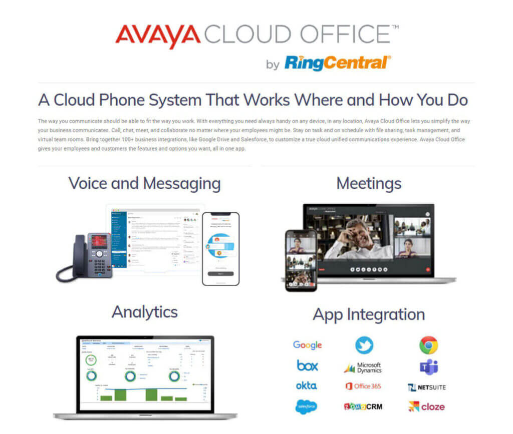 Avaya cloud office, Maryland