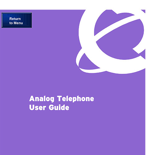 Analog Telephone User Guide
