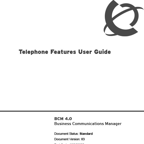 BCM 400 Telephone Feature Guide