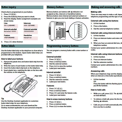 BCM T7208 User Guide